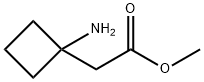 METHYL 2-(1-AMINOCYCLOBUTYL)ACETATE Structure