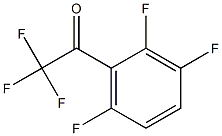 2,2,2-trifluoro-1-(2,3,6-trifluorophenyl)ethanone Structure