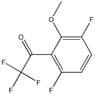 1-(3,6-difluoro-2-methoxyphenyl)-2,2,2-trifluoroethanone Structure