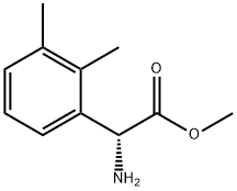 METHYL(2R)-2-AMINO-2-(2,3-DIMETHYLPHENYL)ACETATE Structure