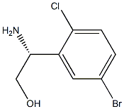 (2R)-2-AMINO-2-(5-BROMO-2-CHLOROPHENYL)ETHAN-1-OL Structure