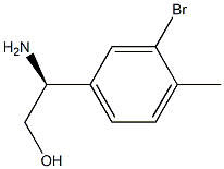 (2S)-2-AMINO-2-(3-BROMO-4-METHYLPHENYL)ETHAN-1-OL Structure