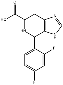 4-(2,4-difluorophenyl)-3H,4H,5H,6H,7H-imidazo[4,5-c]pyridine-6-carboxylic acid Structure