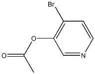 4-Bromopyridin-3-yl acetate Structure