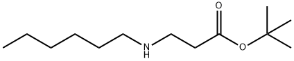 tert-butyl 3-(hexylamino)propanoate 구조식 이미지