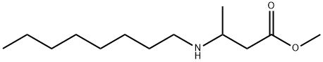 methyl 3-(octylamino)butanoate 구조식 이미지
