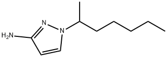 1-(heptan-2-yl)-1H-pyrazol-3-amine Structure