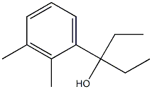 3-(2,3-dimethylphenyl)pentan-3-ol Structure