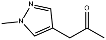 1-(1-methyl-1H-pyrazol-4-yl)propan-2-one Structure