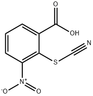 2-(cyanosulfanyl)-3-nitrobenzoic acid Structure