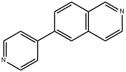 Isoquinoline, 6-(4-pyridinyl)- 구조식 이미지