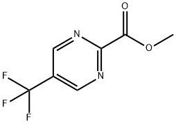 methyl 5-(trifluoromethyl)pyrimidine-2-carboxylate Structure