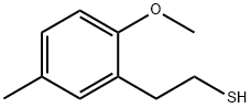 2-(2-methoxy-5-methylphenyl)ethane-1-thiol Structure