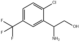 2-AMINO-2-[2-CHLORO-5-(TRIFLUOROMETHYL)PHENYL]ETHAN-1-OL Structure