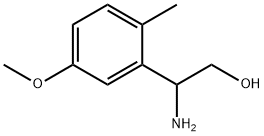 2-AMINO-2-(5-METHOXY-2-METHYLPHENYL)ETHAN-1-OL 구조식 이미지