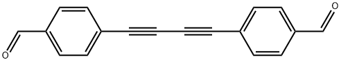 Benzaldehyde, 4,4'-(1,3-butadiyne-1,4-diyl)bis- Structure