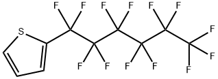Thiophene, 2-(tridecafluorohexyl)- 구조식 이미지