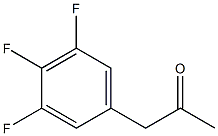 1-(3,4,5-trifluorophenyl)propan-2-one Structure