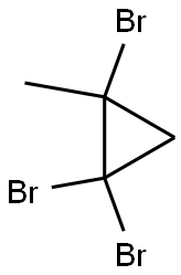 Cyclopropane, 1,1,2-tribromo-2-methyl- Structure