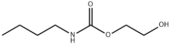 Carbamic acid,N-butyl-, 2-hydroxyethyl ester Structure