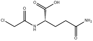 N2-chloroacetyl-glutamine Structure