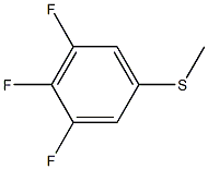 1,2,3-trifluoro-5-methylsulfanylbenzene Structure