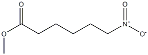 Hexanoic acid, 6-nitro-, methyl ester 구조식 이미지