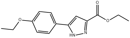 ethyl 5-(4-ethoxyphenyl)-1H-pyrazole-3-carboxylate 구조식 이미지