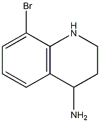 8-bromo-1,2,3,4-tetrahydroquinolin-4-amine Structure