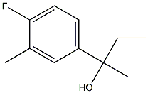 2-(4-fluoro-3-methylphenyl)butan-2-ol Structure