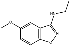 Ethyl-(5-methoxy-benzo[d]isoxazol-3-yl)-amine Structure