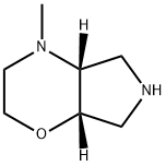 (4aR,7aS)-4-methyloctahydropyrrolo[3,4-b][1,4]oxazine Structure
