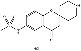 N-(4-oxospiro[chromane-2,4'-piperidin]-6-yl)methanesulfonamide Structure