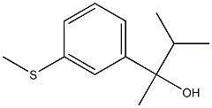 3-methyl-2-(3-methylsulfanylphenyl)butan-2-ol Structure