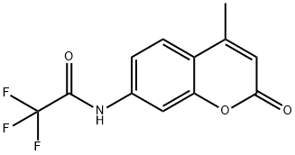 2,2,2-trifluoro-N-(4-methyl-2-oxo-2H-chromen-7-yl)acetamide Structure