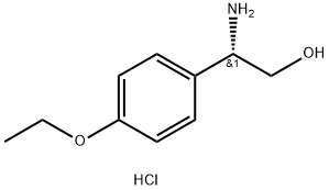 (S)-amino(4-ethoxyphenyl)methanol hydrochloride Structure