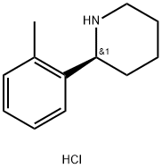 (S)-2-(o-tolyl)piperidine hydrochloride Structure