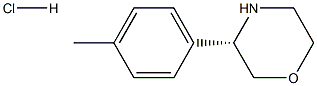 (S)-3-(p-Tolyl)morpholine hydrochloride 구조식 이미지