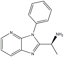 (S)-1-(3-PHENYL-3H-IMIDAZO[4,5-B]PYRIDIN-2-YL)ETHANAMINE 구조식 이미지