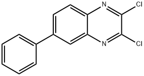 2,3-Dichloro-6-phenyl-quinoxaline Structure