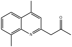 1-(4,8-Dimethyl-quinolin-2-yl)-propan-2-one Structure