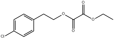 4-CHLOROPHENETHYL ETHYL OXALATE Structure