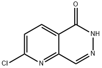 2-Chloro-6H-pyrido[2,3-d]pyridazin-5-one Structure