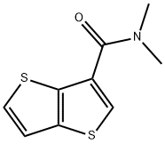 N,N-Dimethylthieno[3,2-b]thiophene-3-carboxamide 구조식 이미지