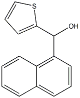 naphthalen-1-yl(thiophen-2-yl)methanol Structure