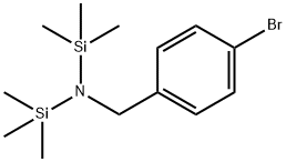 N-(4-Bromobenzyl)-1,1,1-trimethyl-N-(trimethylsilyl)silanamine Structure