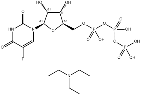 5-Fluorouridine-5'-triphosphate (triethylammonium salt) 구조식 이미지