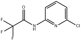 N-(6-Chloro-pyridin-2-yl)-2,2,2-trifluoro-acetamide 구조식 이미지