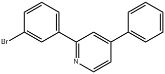 2-(3-BROMOPHENYL)-4-PHENYLPYRIDINE Structure