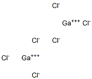 Digallium hexachloride 구조식 이미지